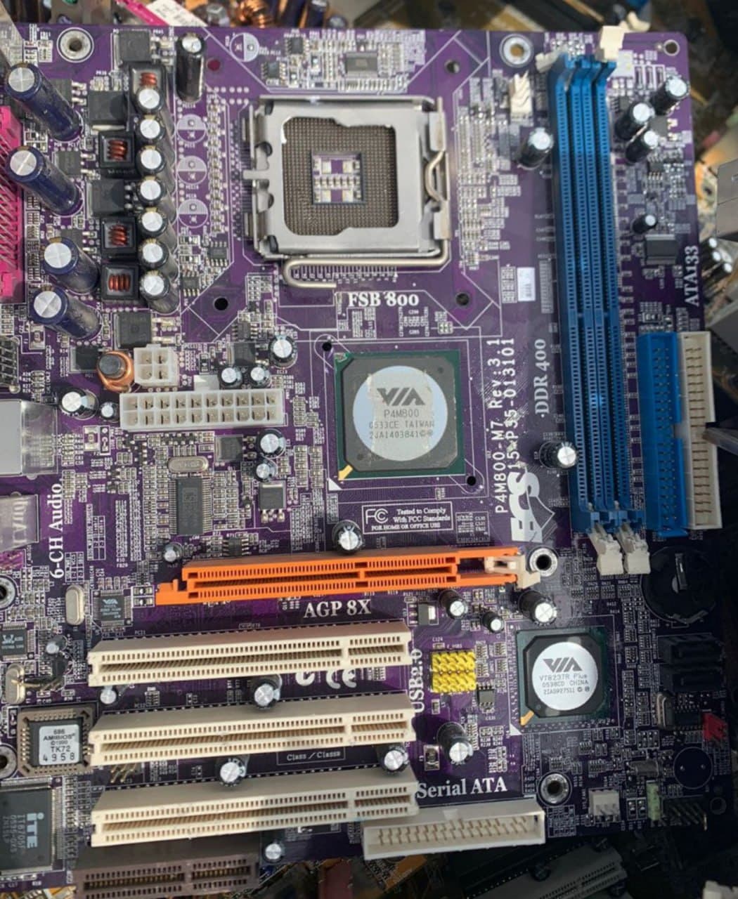 Motherboards (with Yellow “Bridge” Chipset)